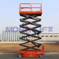 12m max working height electric self-propelled hydraulic scissor lift platform electric man lift for aerial work